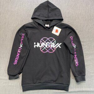 Kpop Hunters Huntrix Size 7 Kids Cotton Blend Graphic Hoodie Sweatshirt